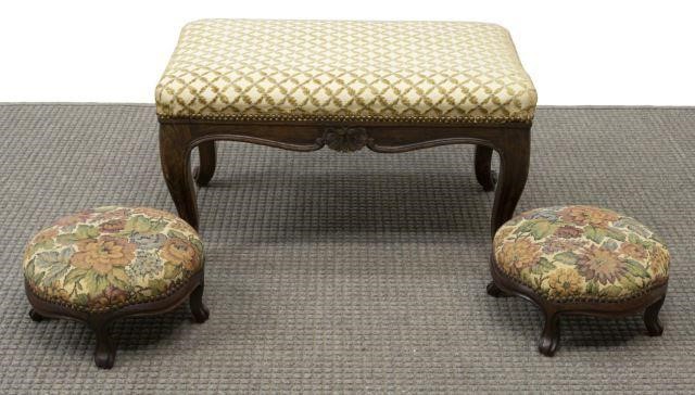 (3) FRENCH LOUIS XV STYLE