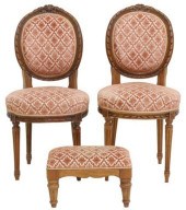 (3) FRENCH LOUIS XVI STYLE SID