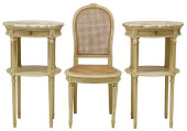 (3) FRENCH LOUIS XVI STYLE PAI