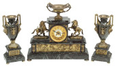 (3) FRENCH NAPOLEON III MARBLE