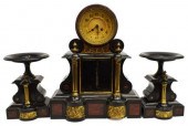 (3) FRENCH NAPOLEON III MARBLE