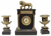 (3) FRENCH NEOCLASSICAL MANTEL