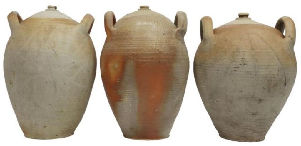 (3) FRENCH PROVINCIAL EARTHENWARE
