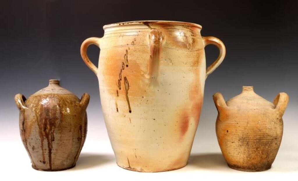 (3) FRENCH PROVINCIAL EARTHENWARE