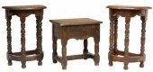 (3) FRENCH PROVINCIAL OAK SIDE