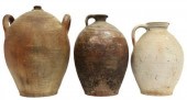 3) FRENCH PROVINCIAL STONEWARE