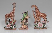 3 FRITZ AND FLOYD GIRAFFE & JA
