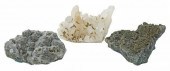 (3) GEOLOGICAL QUARTZ & PYRITE
