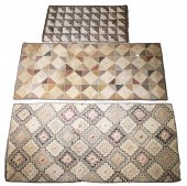 (3) GEOMETRIC HOOKED RUG RUNNE