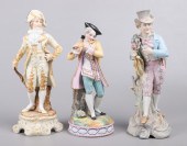 (3) German bisque figures to i