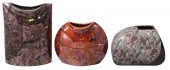 (3) GERMAN POSTMODERN CERAMIC