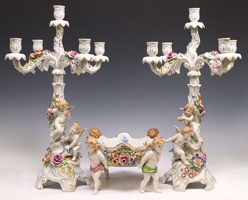 (3) GERMAN VON SCHIERHOLZ PORCELAIN