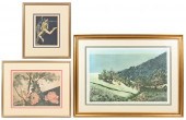 3 G.H. ROTHE MEZZOTINTS: 1) ''