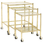 (3) GILT METAL &AMP; GLASS BAM