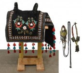 (3) GROUP MOROCCAN EMBROIDERED
