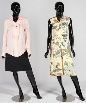 3 GUCCI SILK GARMENTS, INCL. F