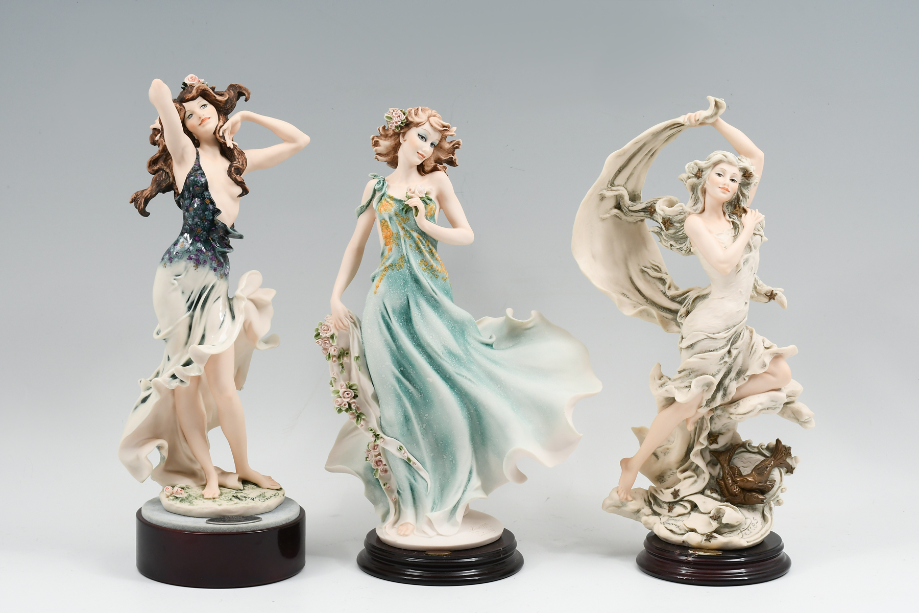 3 GUISEPPE ARMANI FIGURES: Three