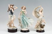 3 GUISEPPE ARMANI FIGURES: Thr