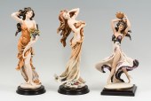 3 GUISEPPE ARMANI FIGURES: Thr