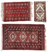 3) HAND-TIED WOOL PAKISTANI BO