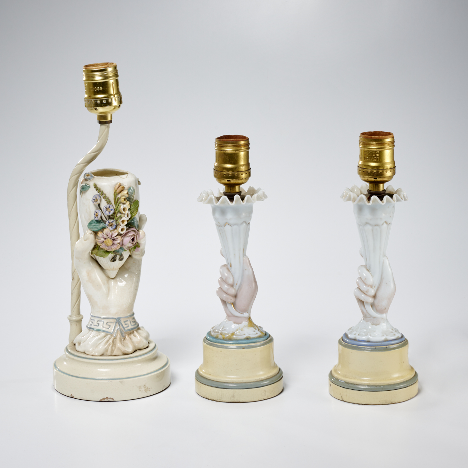 (3) HAND & TORCH LAMPS, PARISH