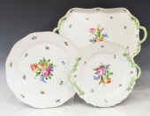 (3) HEREND 'PRINTEMPS' PORCELA