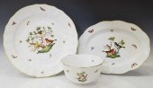 (3) HEREND ROTHSCHILD BIRD POR