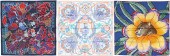 3 HERMES SILK TWILL SCARVES, 9