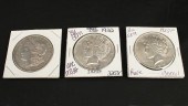 3 HIGH GRADE 1922 AMERICAN ONE