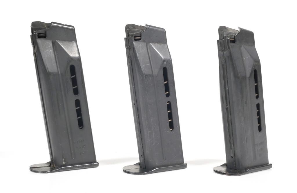 (3) HK P7M13 9X19 PISTOL MAGAZINE