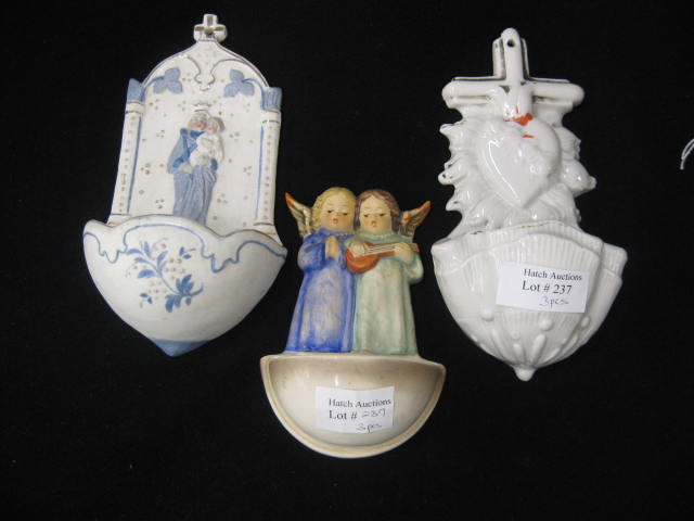 3 Holy Water Fonts includes