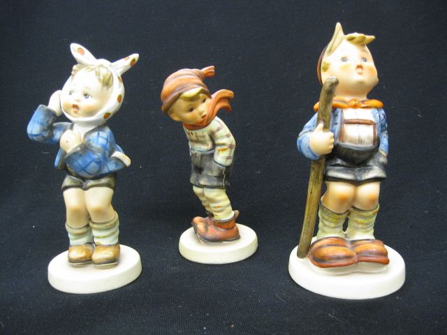 3 Hummel Figurines ''Boy with