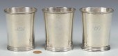 3 HYDE & GOODRICH JULEP CUPSTh