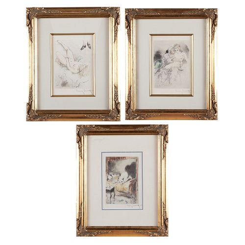 3 ICART EROTIC ETCHINGS "FELECIA OU