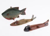 3 ICE FISHING DECOYS, INCL A S