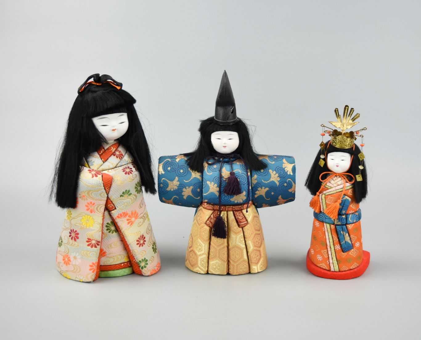 3 ICHIMATSU JAPANESE DOLLS