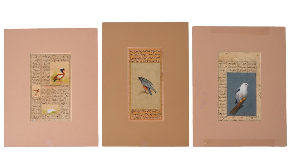 3 INDIAN MUGHAL 19TH C.