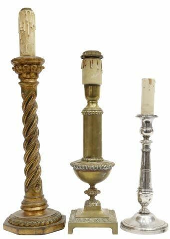 (3) ITALIAN CANDLESTICK TABLE