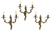 (3) ITALIAN LOUIS XV STYLE 2-L