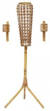 (3) ITALIAN MID-CENTURY BAMBOO