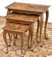 (3) ITALIAN VENETIAN WALNUT NE