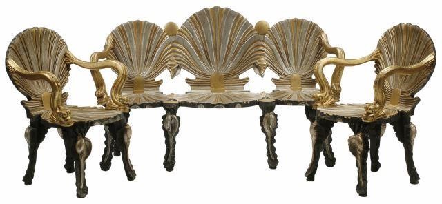 (3) ITALIANATE GROTTO STYLE