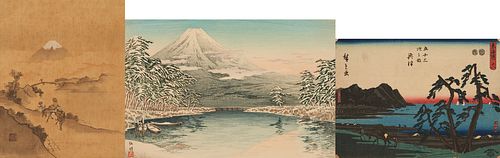 3 JAPANESE ARTWORKS, INCL. SCARCE