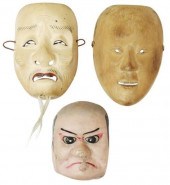 (3) JAPANESE DECORATIVE NOH &