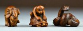 (3) Japanese Meji Period Carve