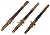 (3) JAPANESE PRE WWII TANTO KN