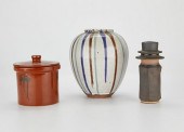 3 JAPANESE STUDIO POTTERY VESS