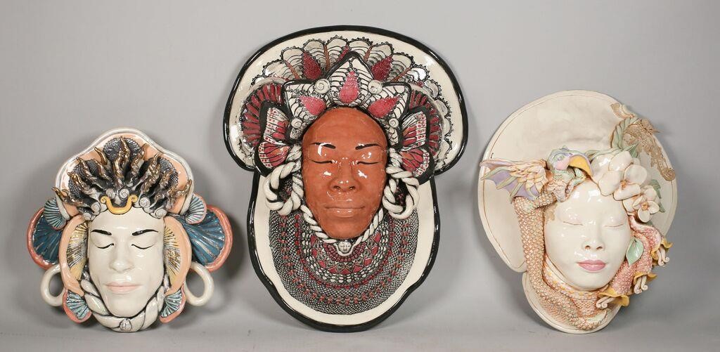 3 JILLIAN BARBER POTTERY MASKS3