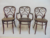 3 JOSEF HOFFMANN BENTWOOD CHAI