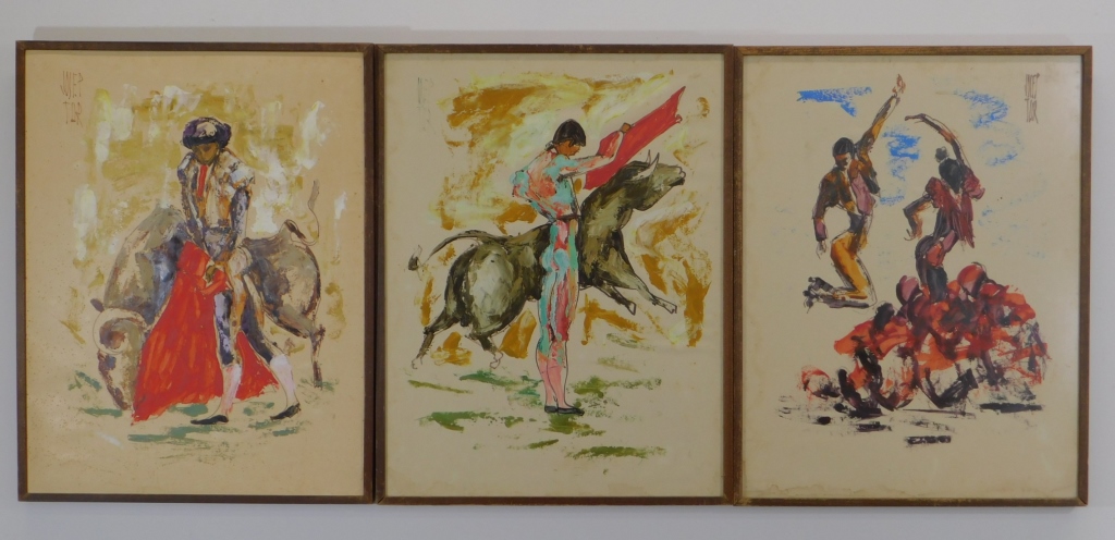3 JOSEP TUR SPANISH MATADOR BULL